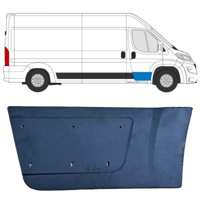 Opravný plech predných dverí pre Opel Movano 2021-2026 / Pravá 16450