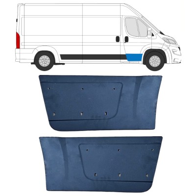 Opravný plech predných dverí pre Opel Movano 2021-2026 / Ľavá+Pravá 16452