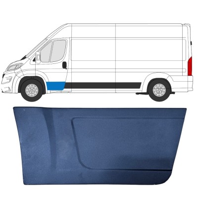 Opravný plech predných dverí pre Opel Movano 2021-2026 / Ľavý 16448