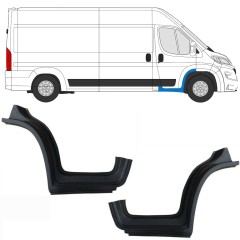 Opravný plech predného blatníka s časťou prahu pre Opel Movano 2021-2026 / Ľavá+Pravá 16411