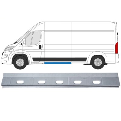 Opravný plech prahu vnútorný pre Opel Movano 2021-2026 / Vľavo = Vpravo (symetrické) 16484