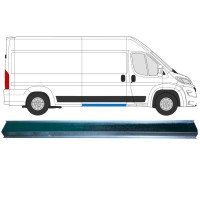 Opravný plech vnútorného stredného prahu pre Opel Movano 2021-2026 / Vľavo = Vpravo (symetrické) 16473