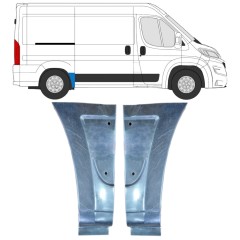 Lem zadného blatníka pre Opel Movano 2021-2026 / Ľavá+Pravá 16499