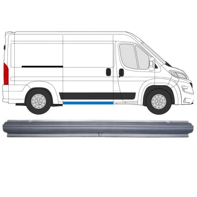 Kompletný prah posuvných dverí pre Opel Movano 2021-2026 / Pravá 16459