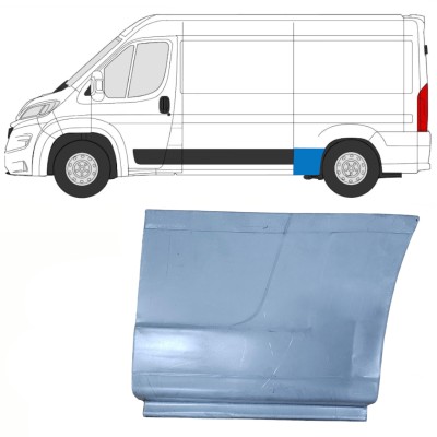 Lem zadného blatníka pre Opel Movano 2021-2026 / Ľavý 16529