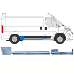 Opravný plech sada pre Opel Movano 2021-2026 / Pravá / 16526