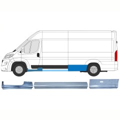 Opravný plech sada pre Opel Movano 2021-2026 / Ľavý 16523