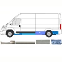 Opravný plech sada pre Opel Movano 2021-2026 / Ľavý 16797