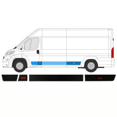 Sada líšt pre Opel Movano 2021-2026 / Ľavý / 14425