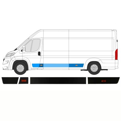 Sada líšt pre Opel Movano 2021-2026 / Ľavý / 14425