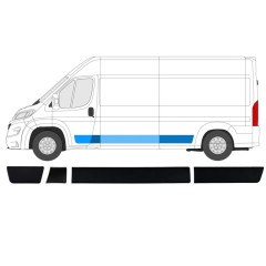 Sada líšt pre Opel Movano 2021-2026 / Ľavý / 14419