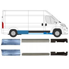 Opravný plech sada pre Opel Movano 2021-2026 / Ľavá+Pravá 16464
