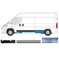 Opravný plech sada pre Opel Movano 2021-2026 / Ľavý 16538