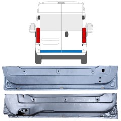Opravný plech zadných dverí pre Opel Movano 2021-2026 / Ľavá+Pravá 16506