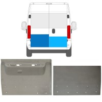 Opravný plech zadných dverí pre Opel Movano 2021-2023 / Ľavá+Pravá / Sada 16727