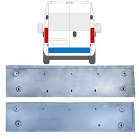 Opravný plech zadných dverí pre Opel Movano 2021-2026 / Ľavá+Pravá 16514