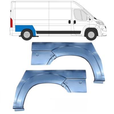 Lem zadného blatníka pre Opel Movano 2021-2026 / Ľavá+Pravá 16440