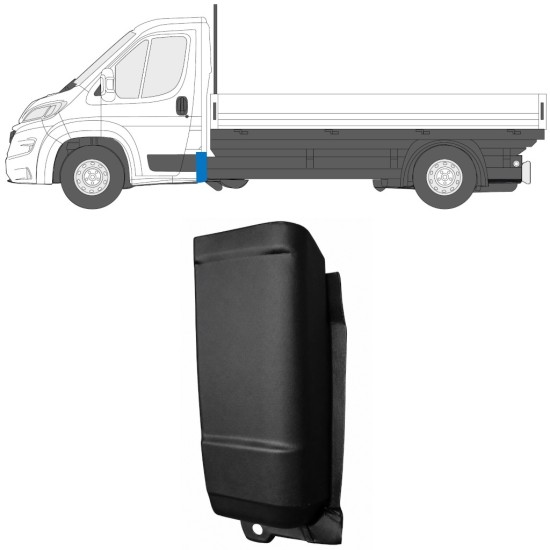 Opravný plech zadného rohu pre Opel Movano 2021-2026 / Ľavý 16994