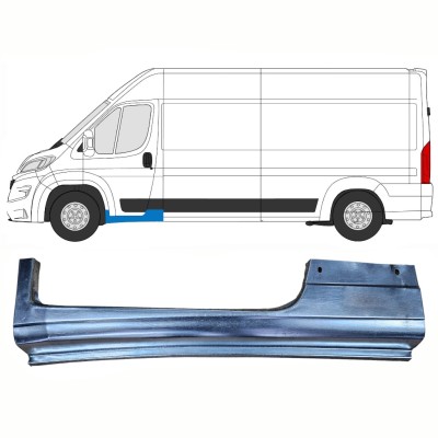 Opravný plech prahu predných dverí pre Opel Movano 2021-2026 / Ľavý 16420