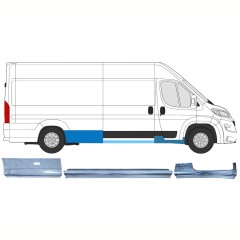 Opravný plech sada pre Opel Movano 2021-2026 / Pravá 16522