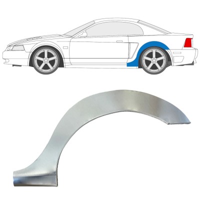 Lem zadného blatníka pre Ford Mustang 1999-2004 Grand / Ľavý 16840