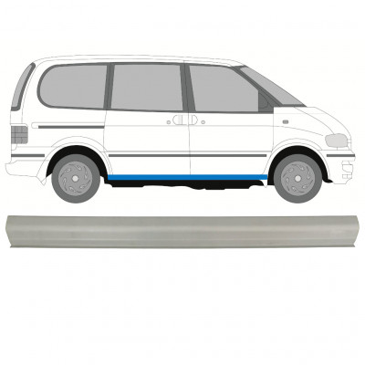 Opravný plech prahu pre Nissan Serena 1992-2001 / Vľavo = Vpravo (symetrické) 7385