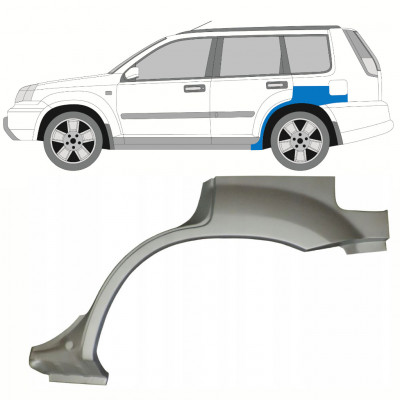 Lem zadného blatníka pre Nissan X-TRAIL 2001-2007 / Ľavý 10128