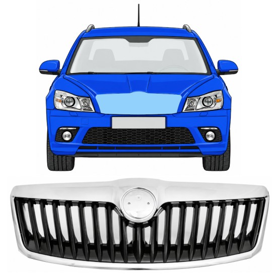 Mriežka pre Skoda Octavia II 2008-2013 RS 17230