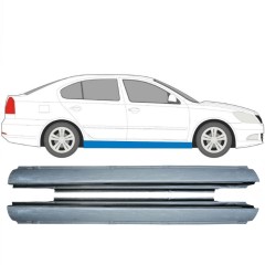 Opravný plech prahu pre Skoda Octavia II 2004-2013 / Ľavá+Pravá / Sada 9713