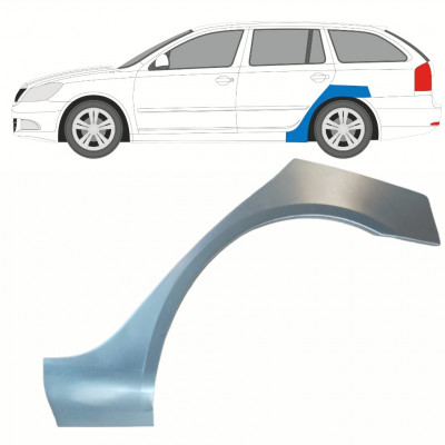 Lem zadného blatníka pre Skoda Octavia 2004-2013 / Ľavý 10186