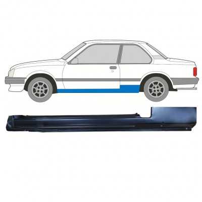 Opravný plech prahu pre Opel Ascona / Vauxhall Cavalier 1981-1988 / Ľavý 10980