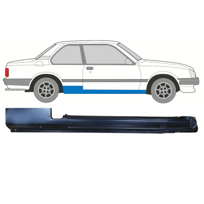 Opravný plech prahu pre Opel Ascona / Vauxhall Cavalier 1981-1988 / Pravá 10979