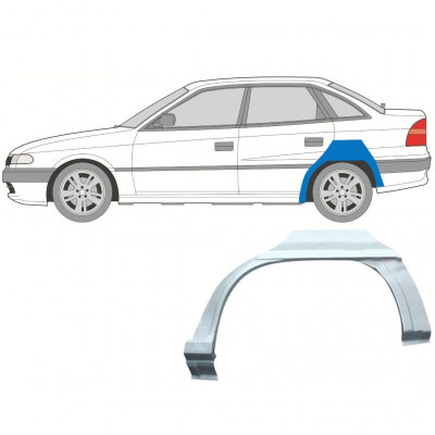 Lem zadného blatníka pre Opel Astra 1991-2002 / Ľavý / SEDAN 7262