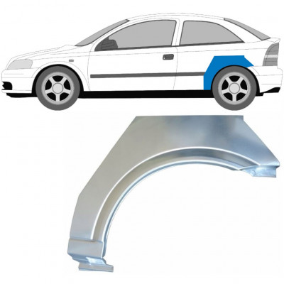 Lem zadného blatníka pre Opel Astra 1998-2009 / Ľavý 6859