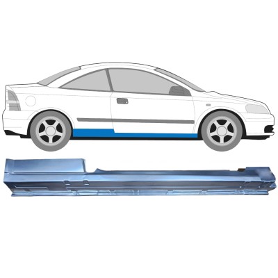 Kompletný prah pre Opel Astra G 1998-2009 / Pravá / COUPE 15962