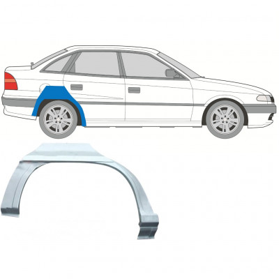 Lem zadného blatníka pre Opel Astra 1991-2002 / Pravá / SEDAN 7263