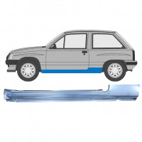 Kompletný prah pre Opel Corsa A 1982-1993 / Ľavý 7704