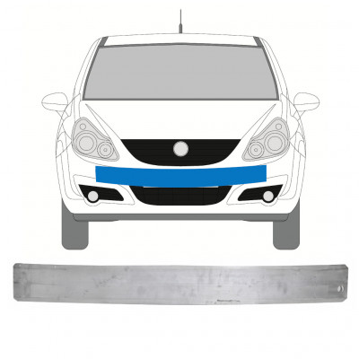 Výstuha predného nárazníka / Nosník pre Opel Corsa D 2006-2014 7564