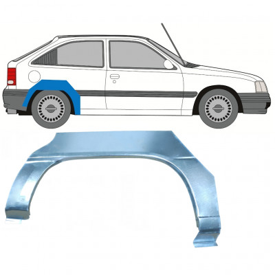 Lem zadného blatníka pre Opel Kadett 1984-1993 / Pravá 7363