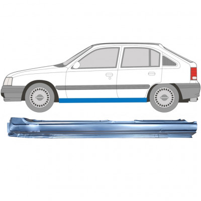 Opravný plech prahu pre Opel Kadett 1984-1993 / Ľavý 7911