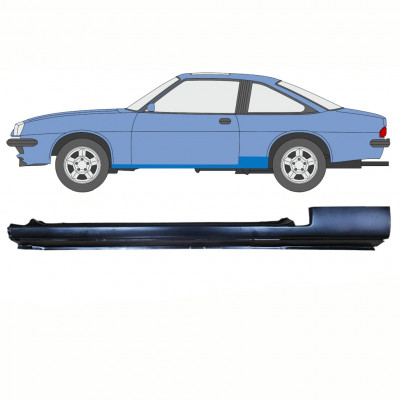 Opravný plech prahu pre Opel Manta B 1975-1988 / Ľavý /  8793