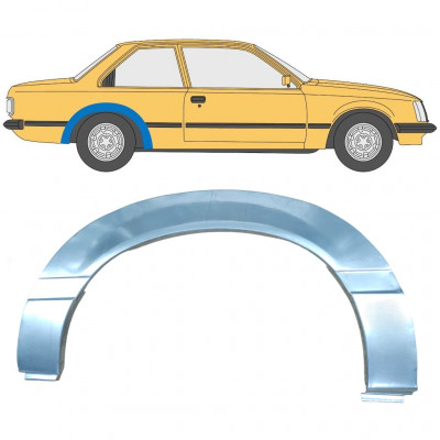 Lem zadného blatníka pre Opel Rekord E 1977-1986 / Pravá 11037