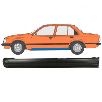 Kompletný prah pre Opel Rekord E 1977-1986 / Ľavý 8075