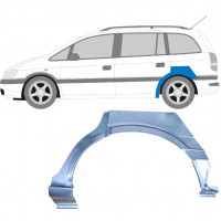 Lem zadného blatníka pre Opel Zafira 1999-2005 / Ľavý 6889