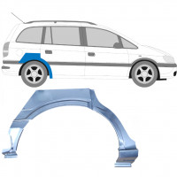 Lem zadného blatníka pre Opel Zafira 1999-2005 / Pravá 6888