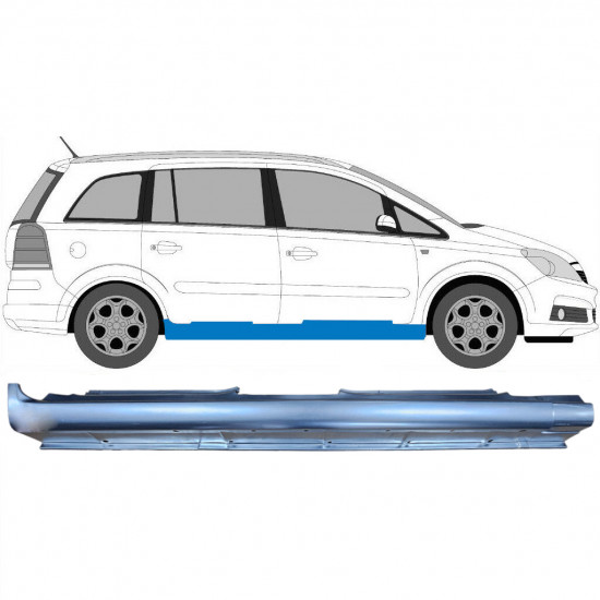 Kompletný prah pre Opel Zafira 2005-2012 / Pravá 6899