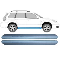 Opravný plech prahu pre Mitsubishi Outlander 2003-2007 / Ľavá+Pravá / Sada 16144