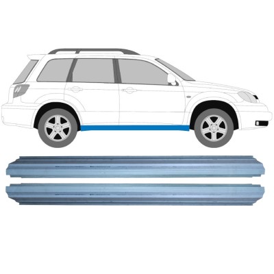 Opravný plech prahu pre Mitsubishi Outlander 2003-2007 / Ľavá+Pravá / Sada 16144