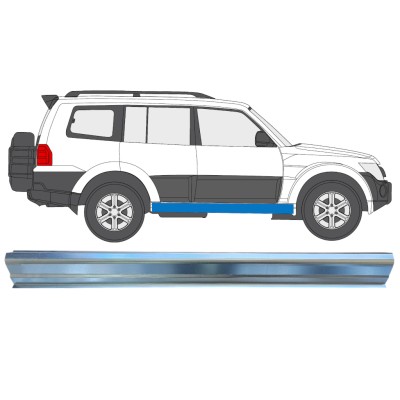 Opravný plech prahu pre Mitsubishi Pajero 2006-2021 / Pravá 16349