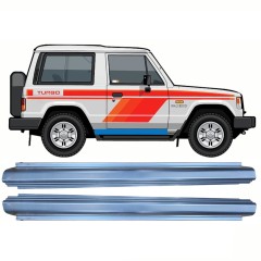 Opravný plech prahu pre Mitsubishi Pajero 1982-1992 / Vľavo = Vpravo (symetrické) / Sada 10362